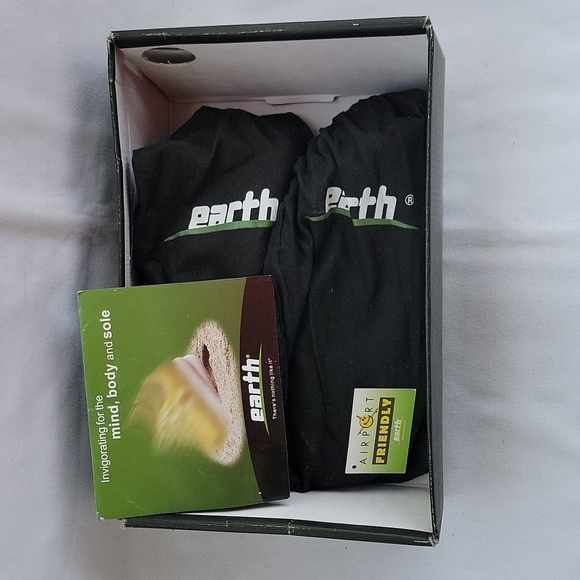 NIB Earth Kalso Negative Heel Intrigue Shoes - Size 6 - Pink/Blue/Lime Green - Picture 8 of 11